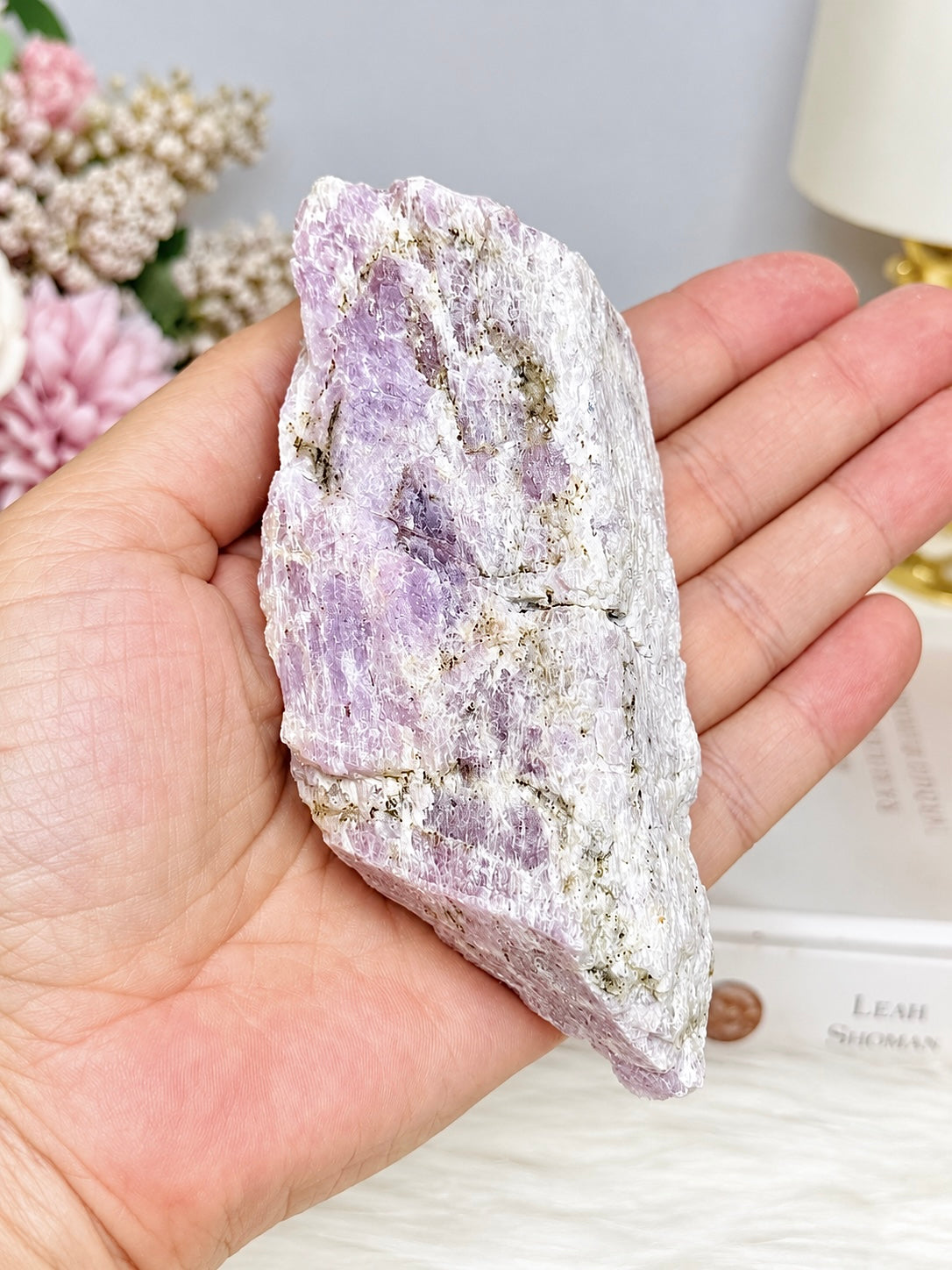 Large Natural Kunzite Specimen 11cm 232g