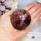 Petrified Wood Polished Sphere on Stand 276g