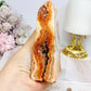 Crazy Lace Mexican Agate Druzy Tower | Obelisk 11.5cm