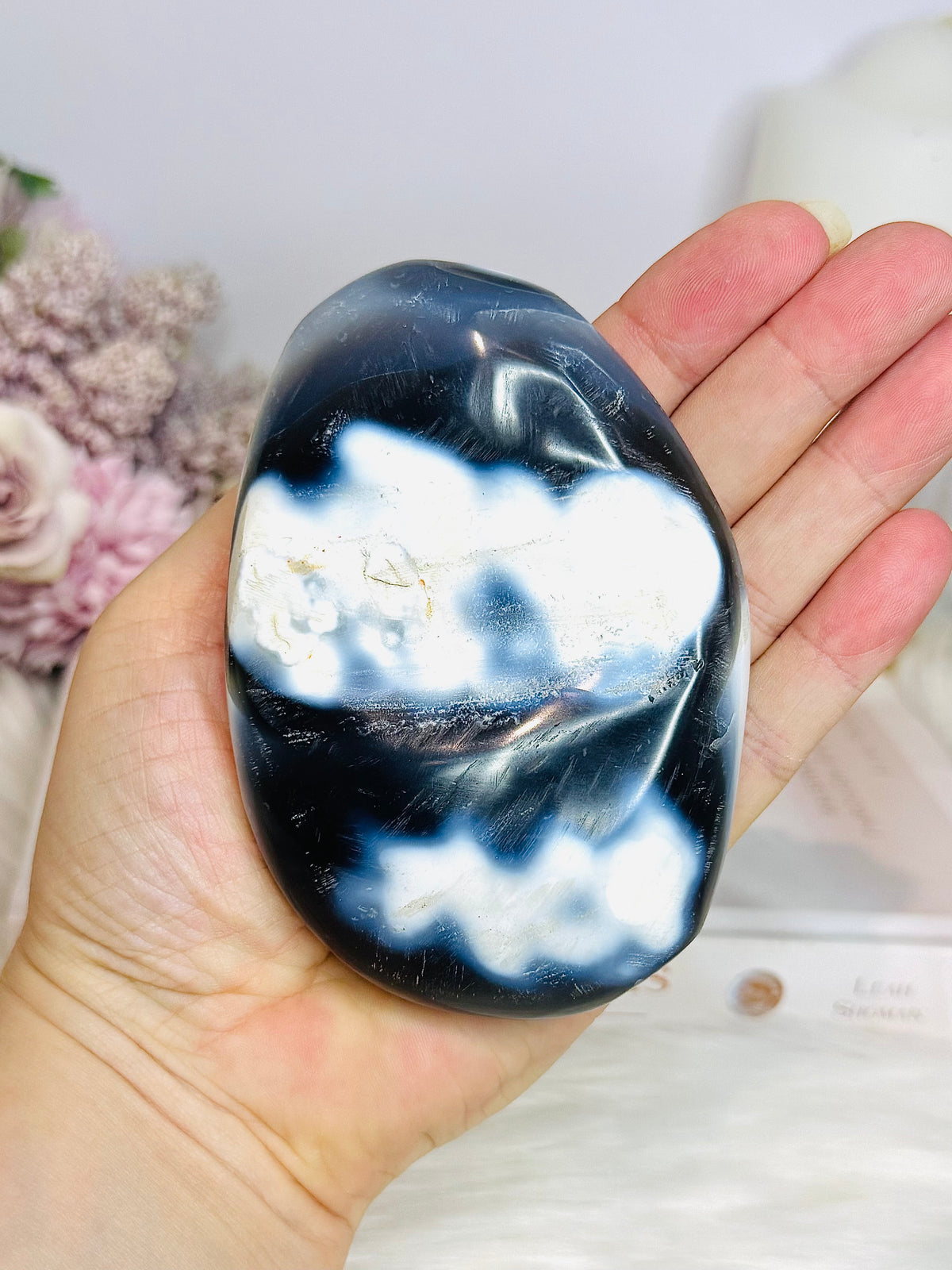 Large Orca Agate Freeform 10.5cm 292g