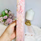 Huge Pink Peruvian Rhodochrosite Tower 29cm 993grams