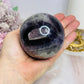 Druzy Chevron Amethyst Large Sphere 538g On Stand