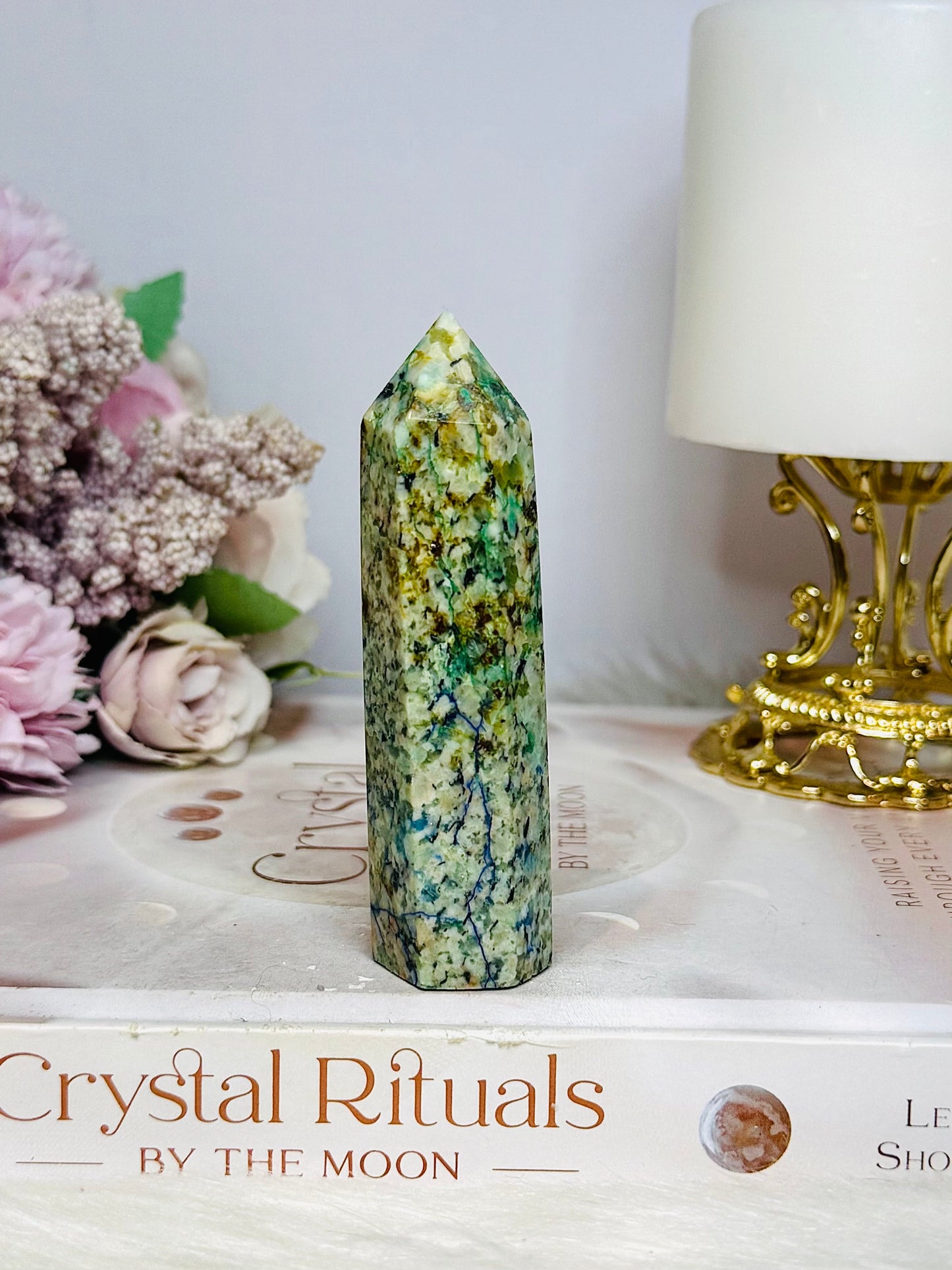 Natural Turquoise Tower 9cm