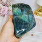 Large Labradorite Freeform Full of Flash 15cm 1.08KG ~ Discounted as chip on edge