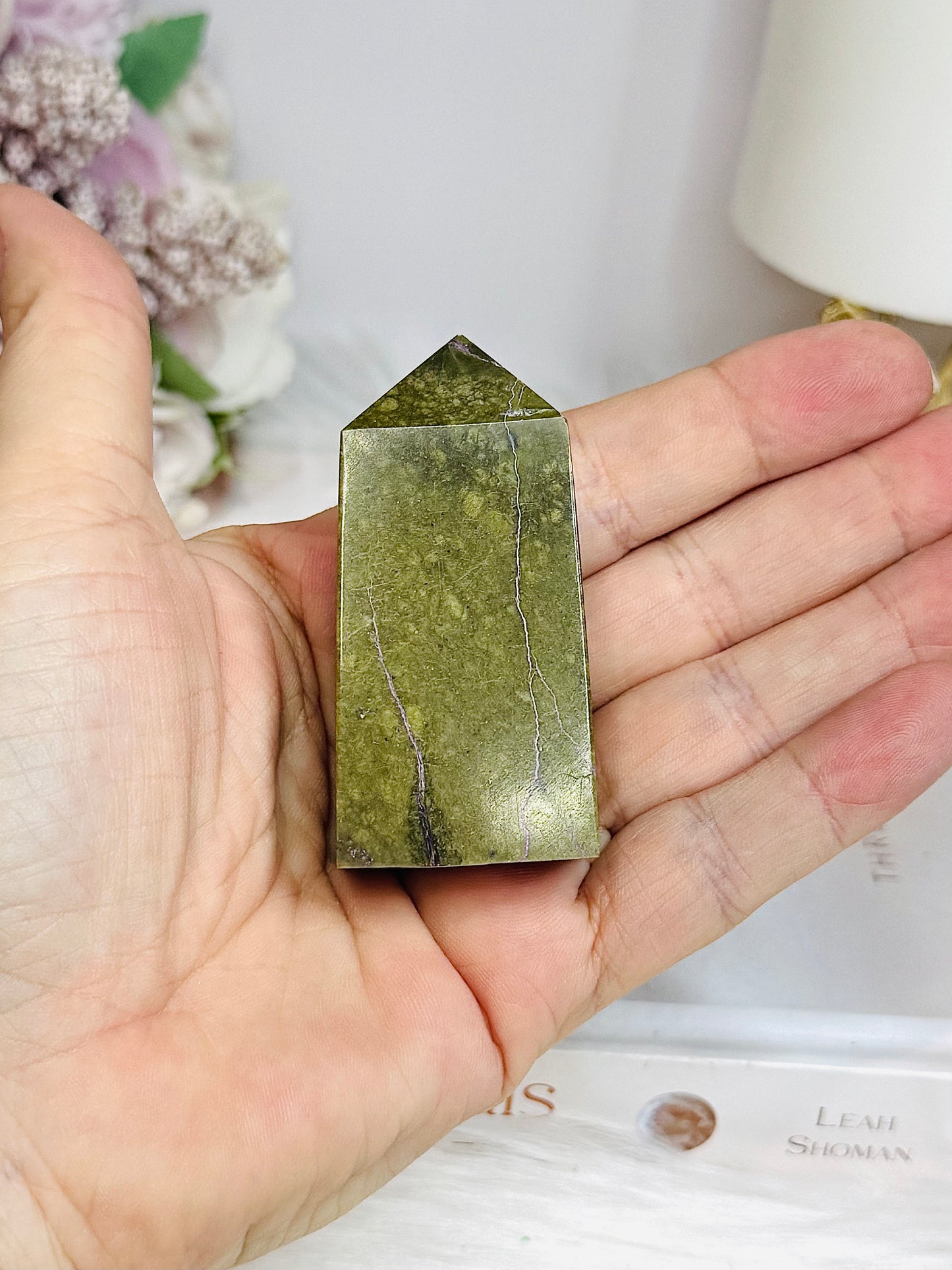 Rare Natural Stitchtite | Atlantisite Tower 6cm