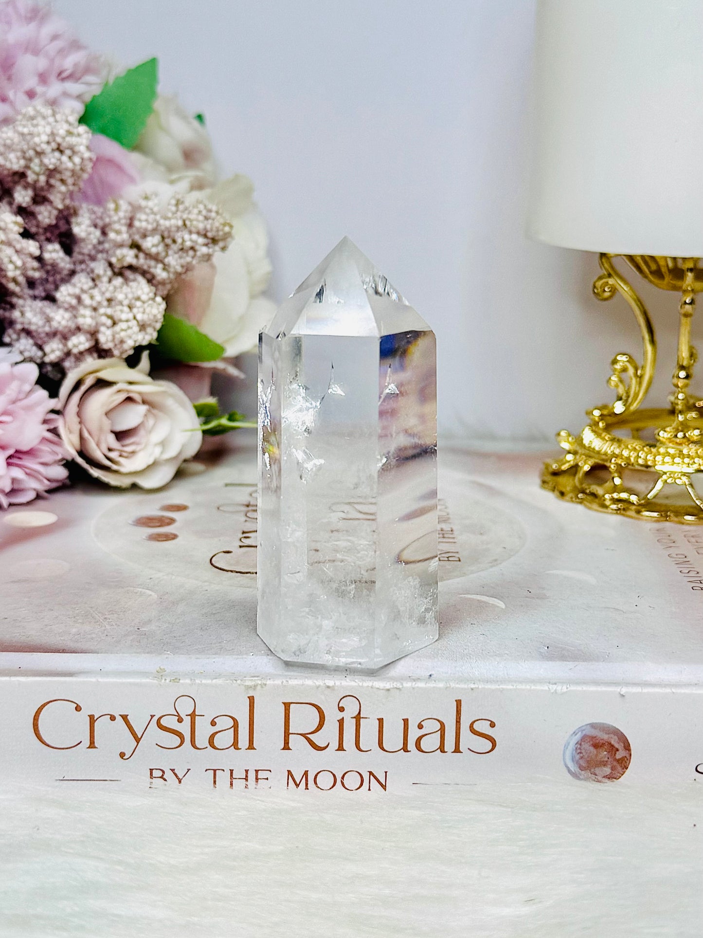 High Grade Clear Quartz Tower 7cm