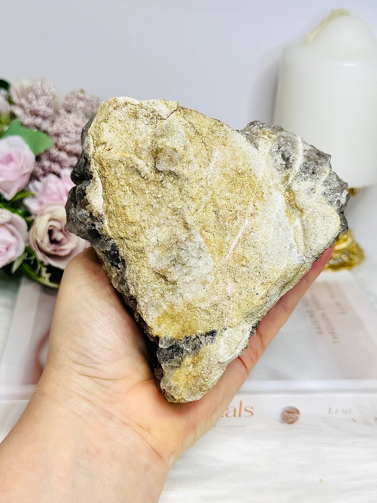 Large Smokey Quartz Cluster 11cm 835g
