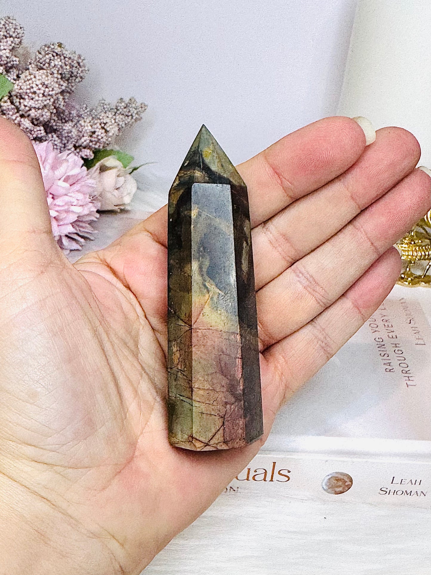 Cherry Creek Agate Tower 9cm