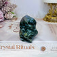 Ocean Jasper Carved Flame 5.5cm