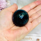 Blue Fluorite Sphere on Stand 131g