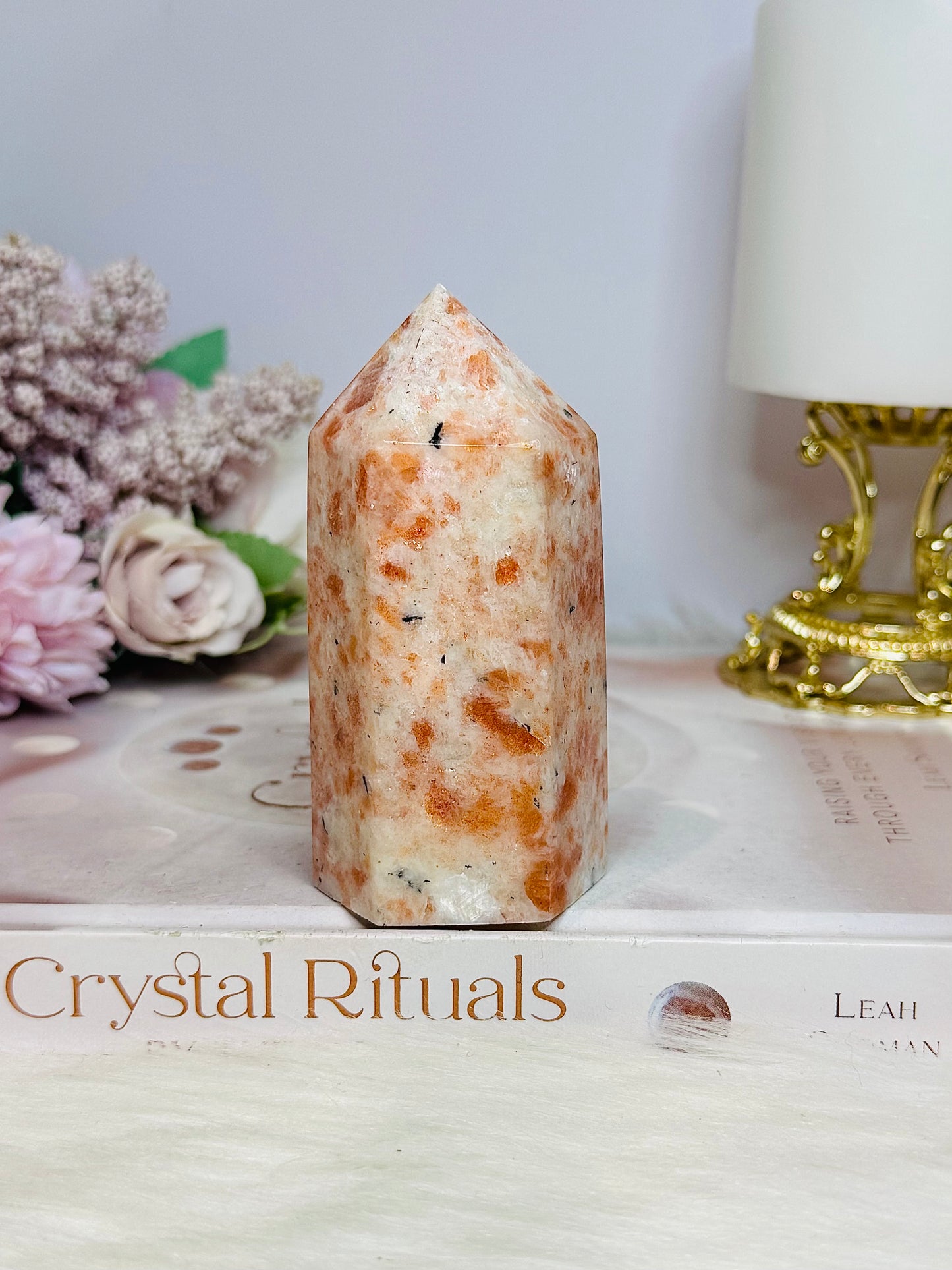 Chunky Sunstone Tower 9cm