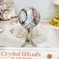 Mexican Crazy Lace Sphere on Stand 110g