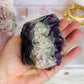 Stunning Natural Large 569gram Rough Rainbow Fluorite Specimen From Argentina