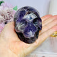 Chevron | Dream Amethyst Carved Skull 521g