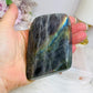 Labradorite Freeform with Purple Flash 9.5cm ~ Chip on side Discounted