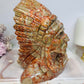 Large Red Vein Jasper Carved American Indian Chief 17cm 1.65KG