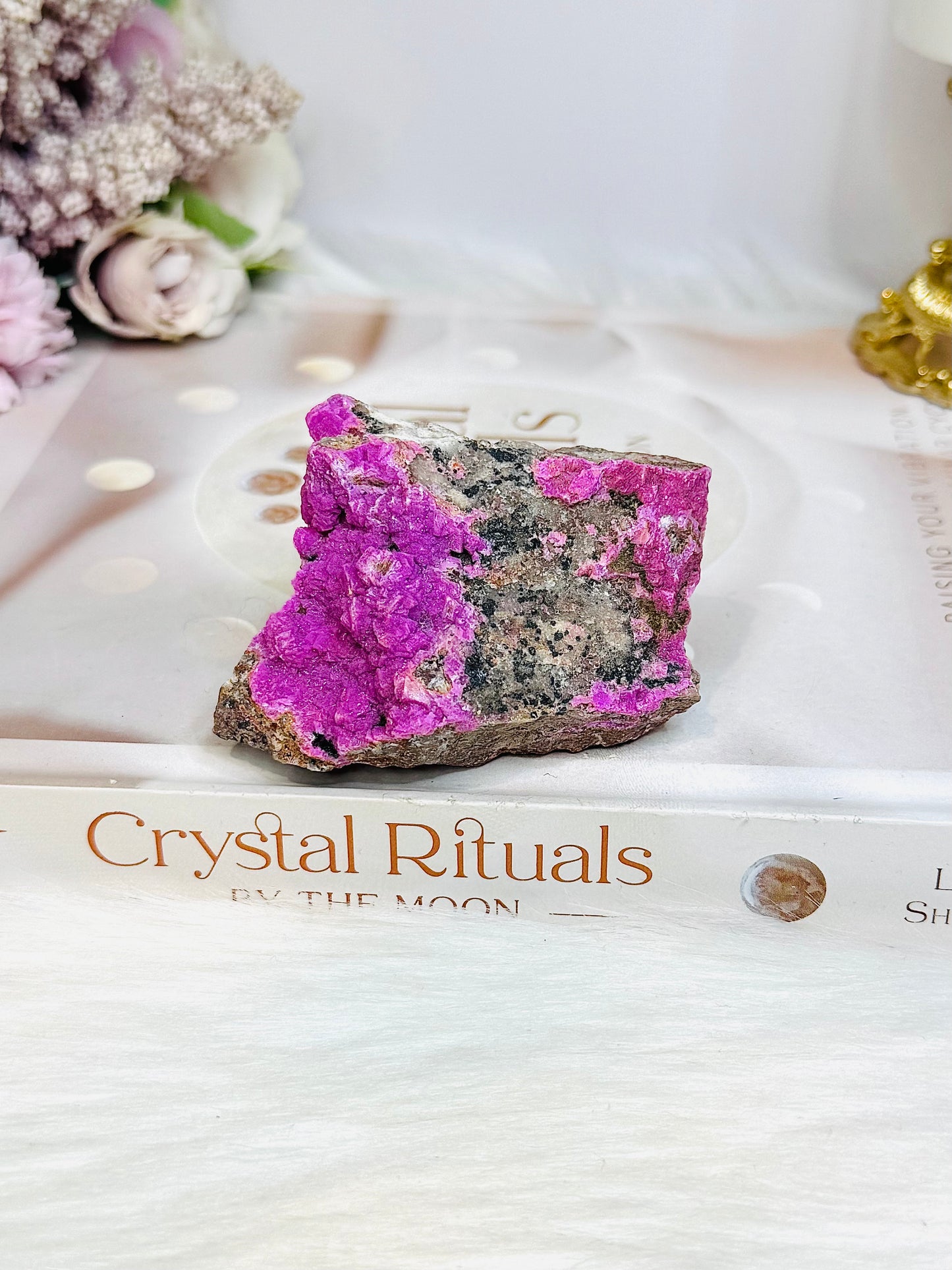 Natural Pink Cobaltian Calcite Specimen 125g