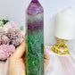 Watermelon Fluorite Chunky Tower 17cm