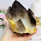 Large Smokey Quartz Cluster Freeform 1.3KG 13cm