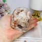 Natural Pink Amethyst Druzy Freeform 451g 7cm