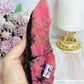 High Grade Rhodonite Slab on Stand 15cm