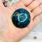 Blue Apatite Palm Stone (stand is display only)