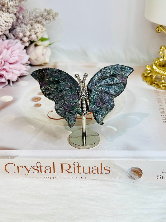 Ruby in Fuchsite Butterfly 6.5cm