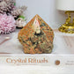 Unakite Top Polished Point 244g