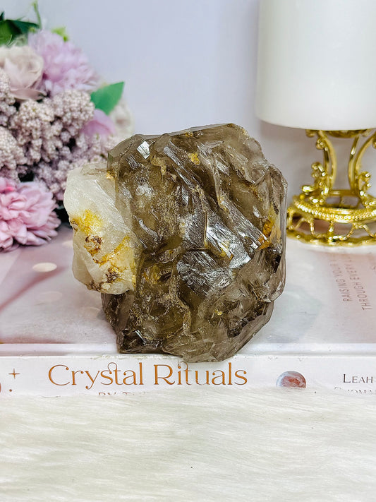 ⚜️ SALE ⚜️ Large Natural Elestial | Alligator Quartz Specimen 504g