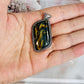 Flashy Natural Tigers Eye Pendant In Gift Bag