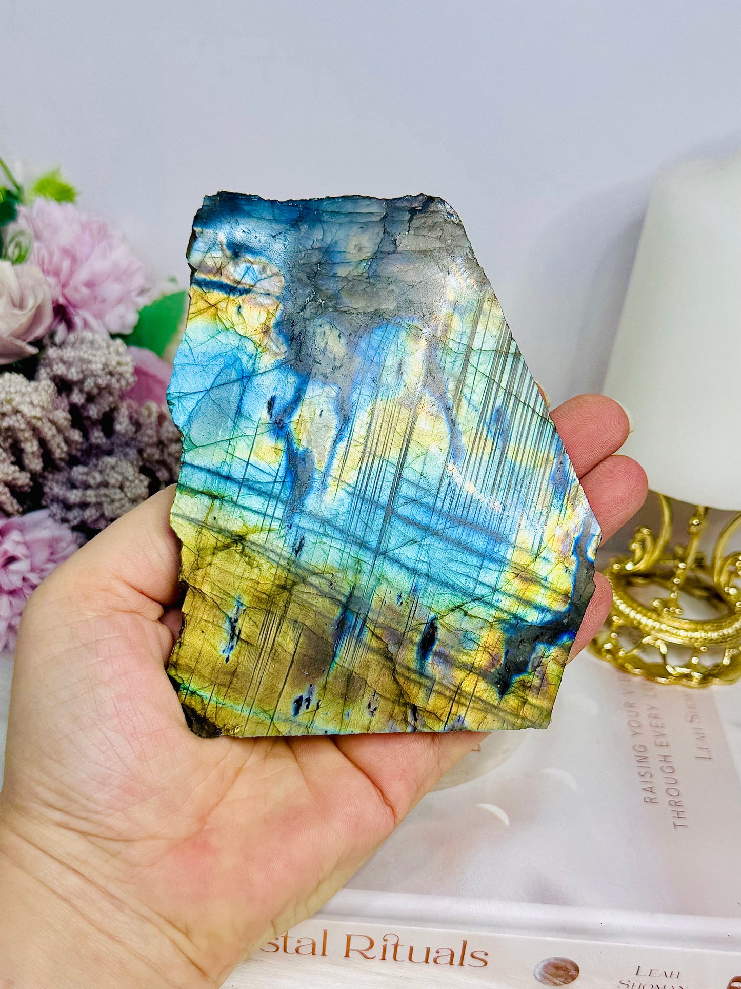 Labradorite Slab 12cm
