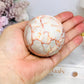 Red Vein Jasper Sphere on Stand 297g