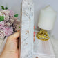 Large White Crazy Lace Agate Tower 23cm 686g