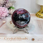High Grade Mexican Lace Agate Sphere on Stand 334g for