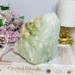 Large Pistachio Calcite Natural Specimen Freeform 11cm 1.15KG