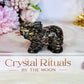 Rhodonite Carved Elephant 6cm