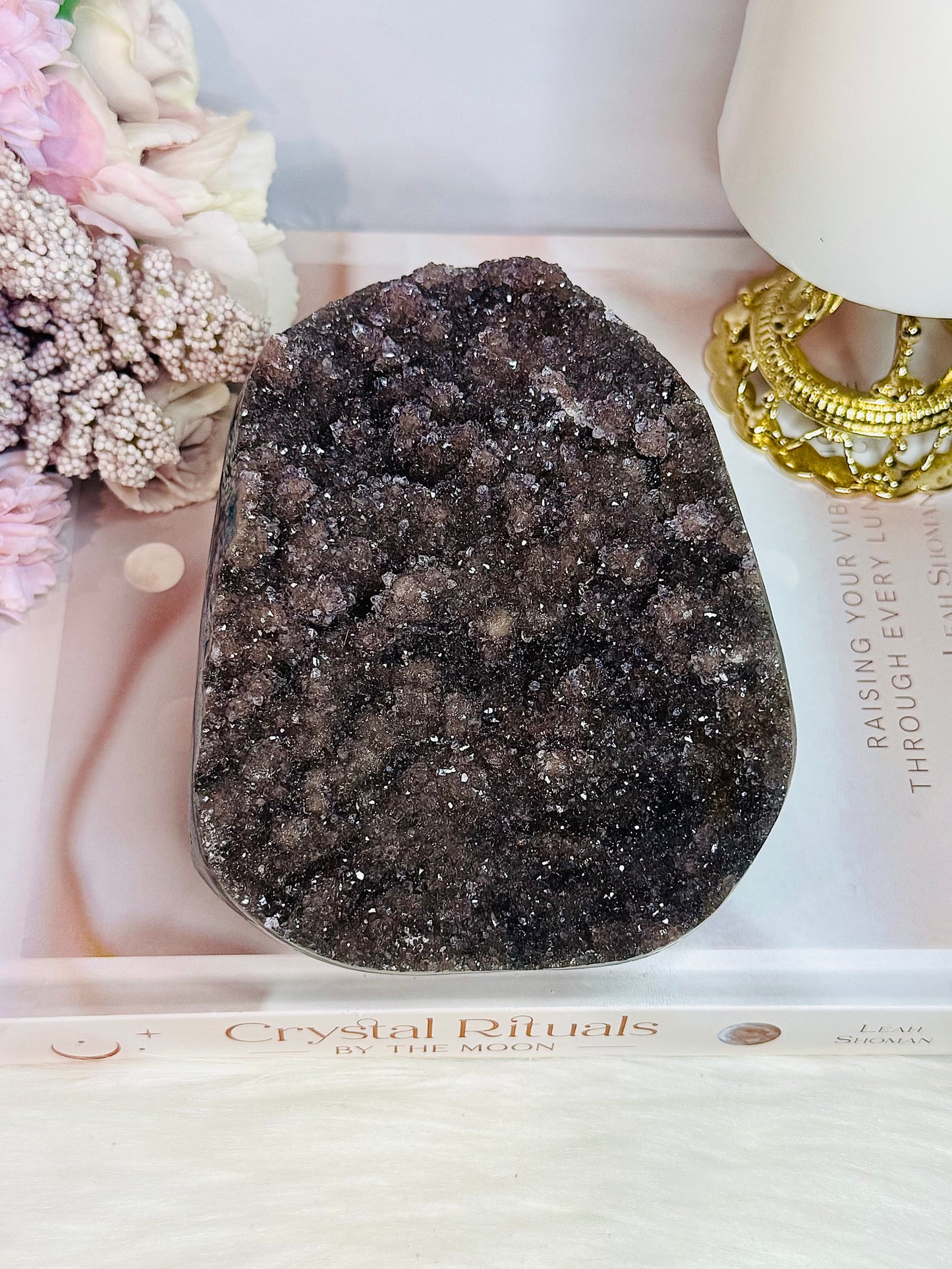 Sparkling Spectacular Large 13cm 1.04KG Galaxy Amethyst Natural Freeform