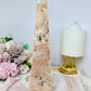 Large Druzy Pink Amethyst Obelisk | Tower 23cm