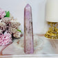 Promotes Relaxation & Peace ~ Beautiful Kunzite Tower 13cm