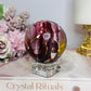 High Grade Mookaite Jasper Sphere on Stand 7cm