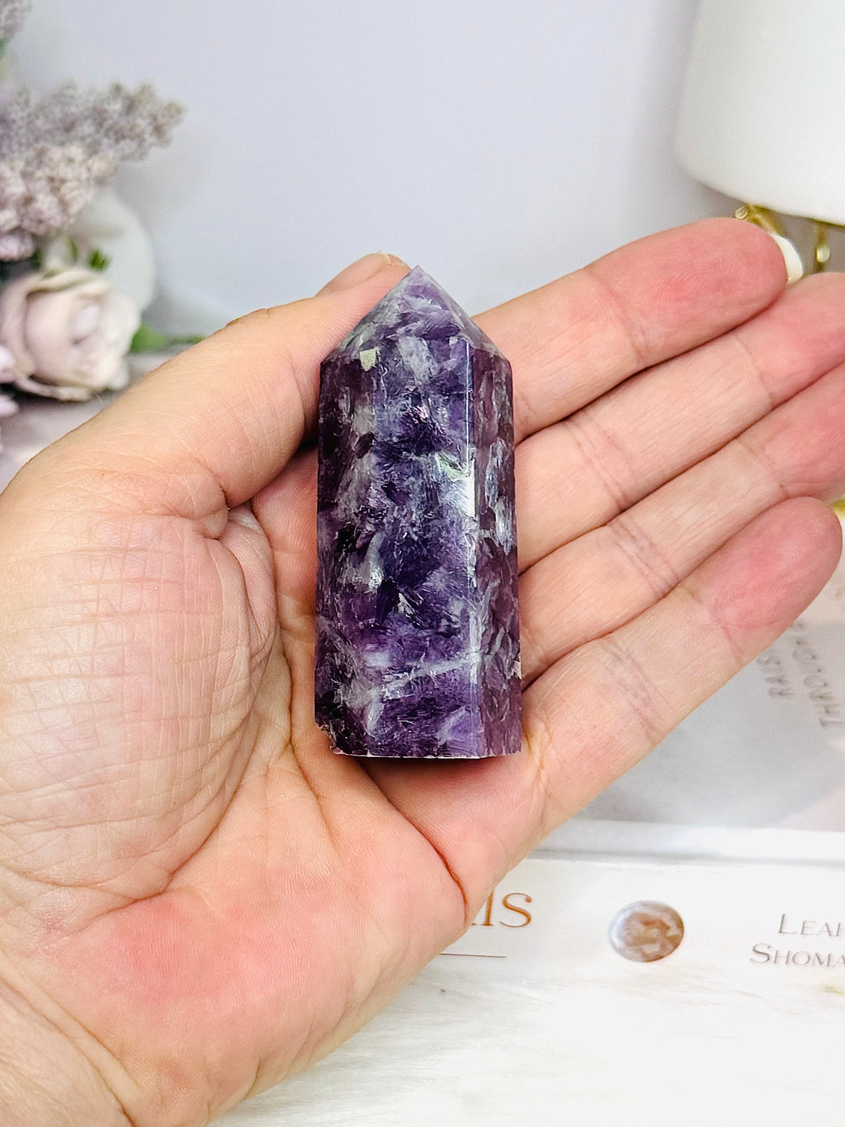 Lepidolite | Purple Mica Tower 6.5cm