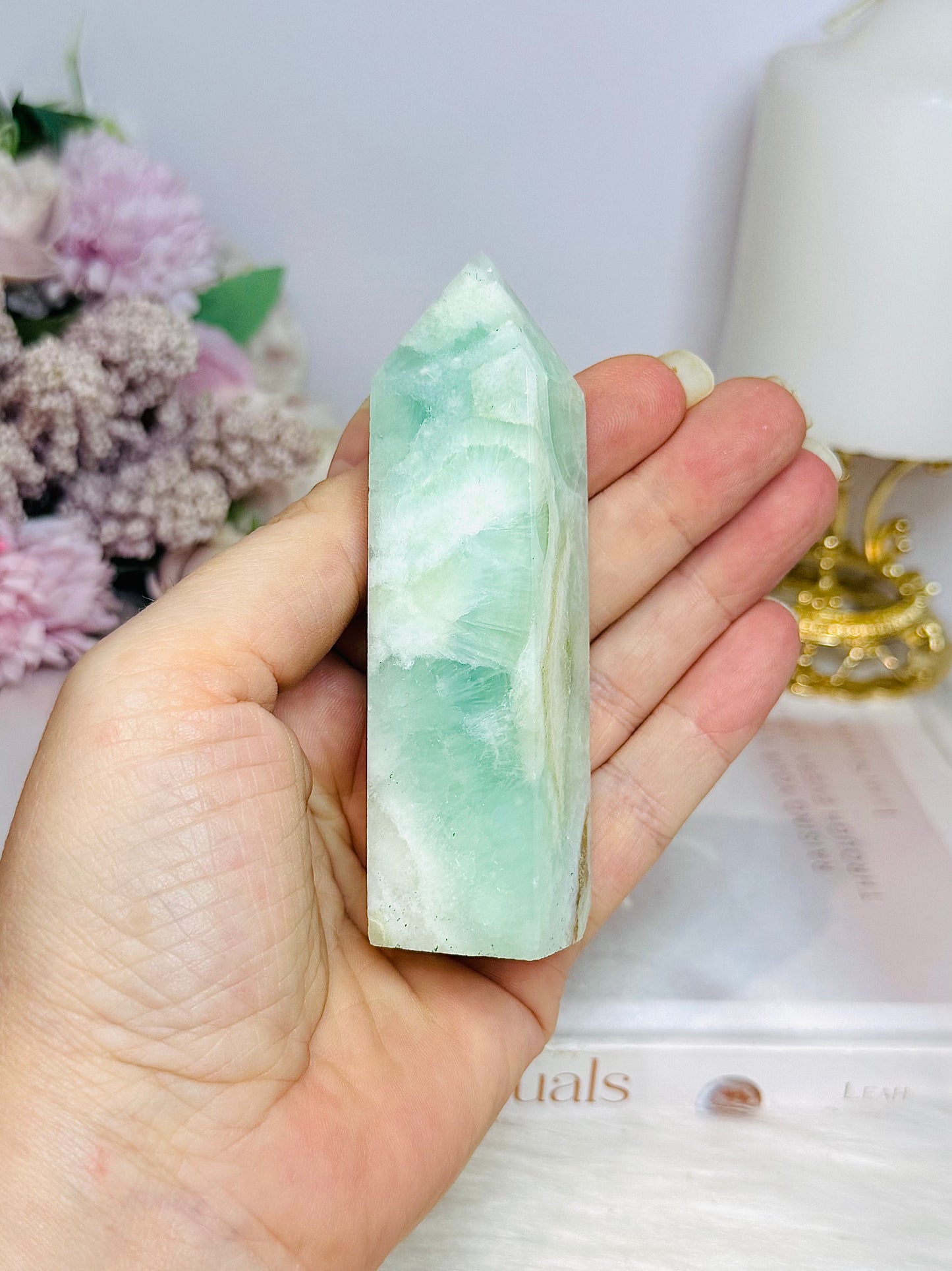 Caribbean Calcite Tower 9.5cm