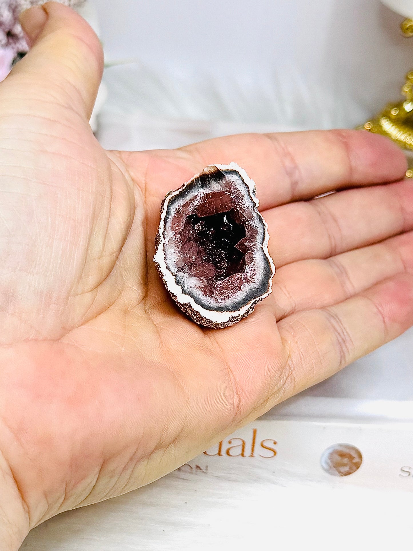 Pink Amethyst Small Geode