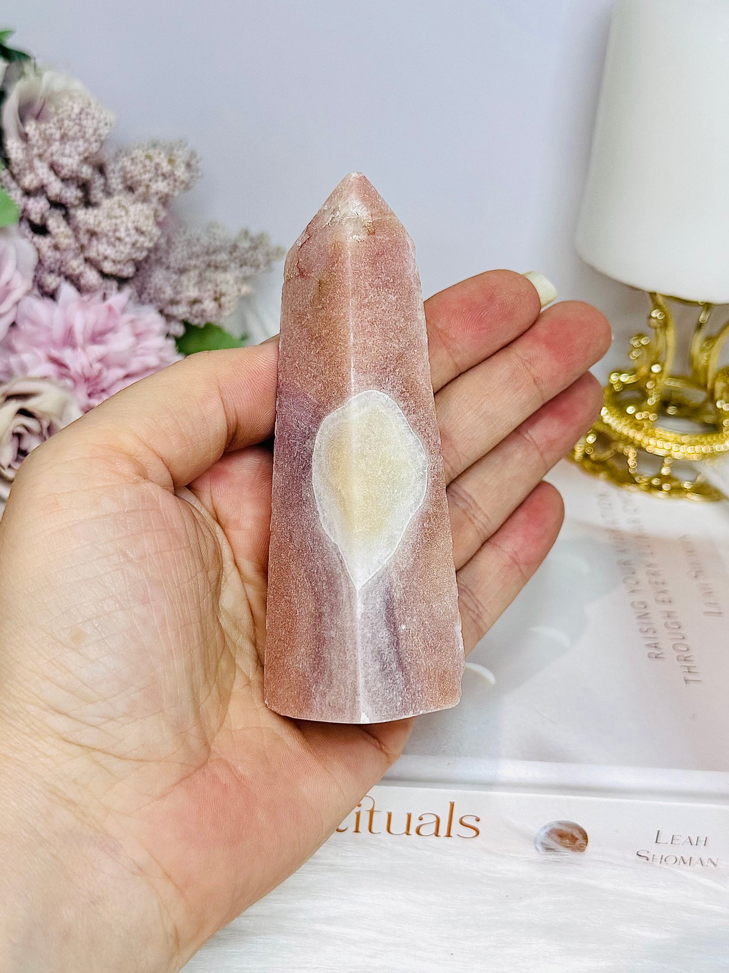 Pink Amethyst Tower | Obelisk 10.5cm