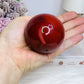 Mookaite Jasper Sphere on Stand 301g