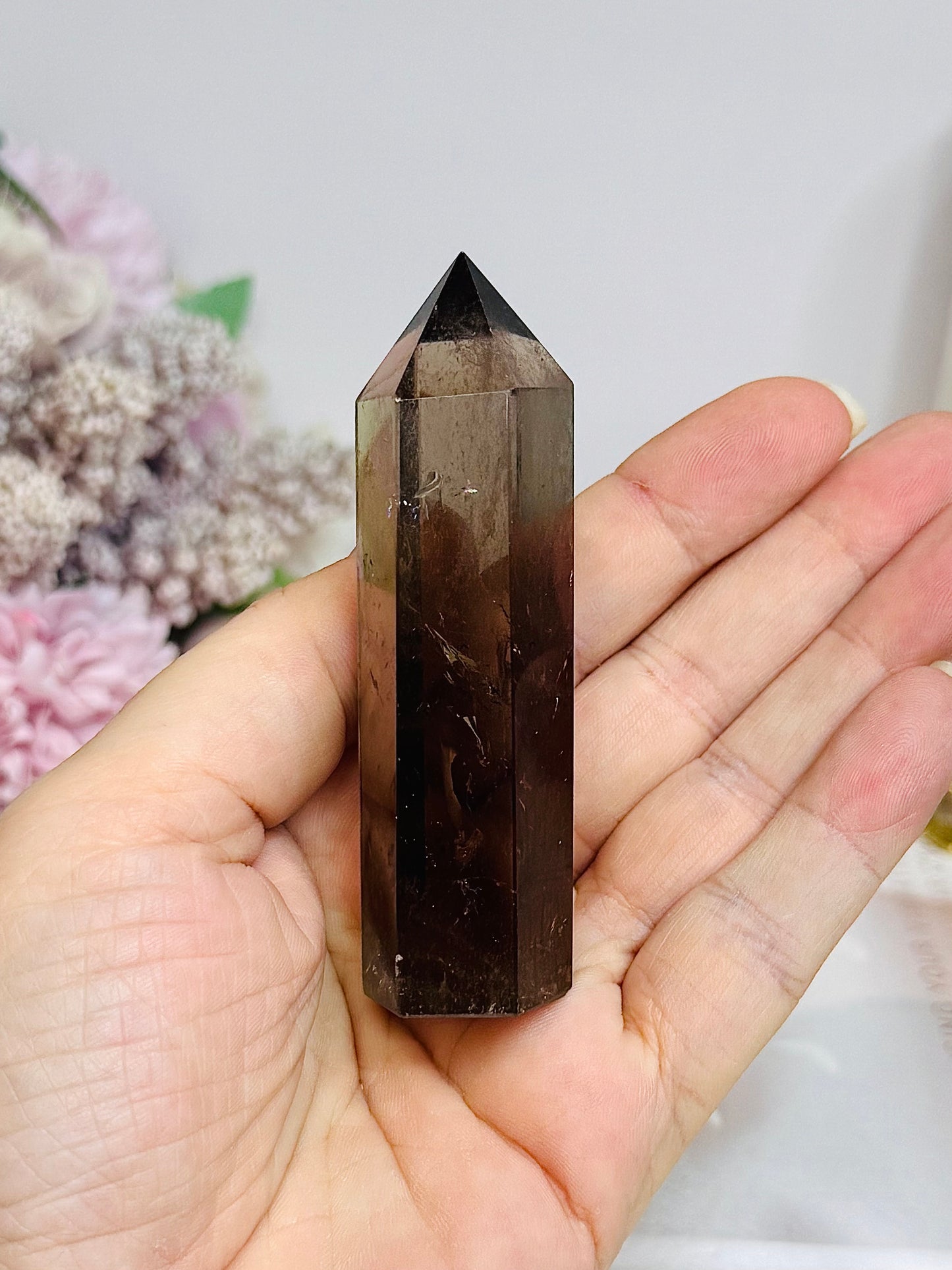 Smokey Quartz Tower 8cm