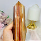 Large Carnelian Chunky Tower 15.5cm 528g
