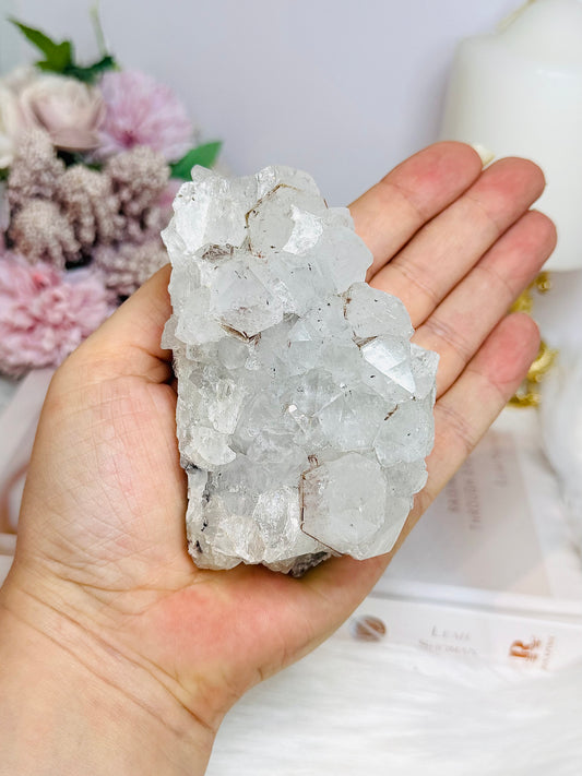 Natural Apophyllite Cluster Freeform 9.5cm