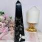 Large Black Onyx Tower 19.5cm