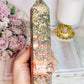 Large Leopardskin Jasper Chunky Tower 18.5cm